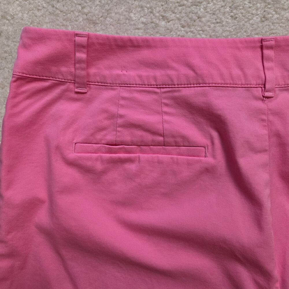 Talbots Size 12 Pink Chino Bermuda Shorts High Rise - Picture 4 of 12